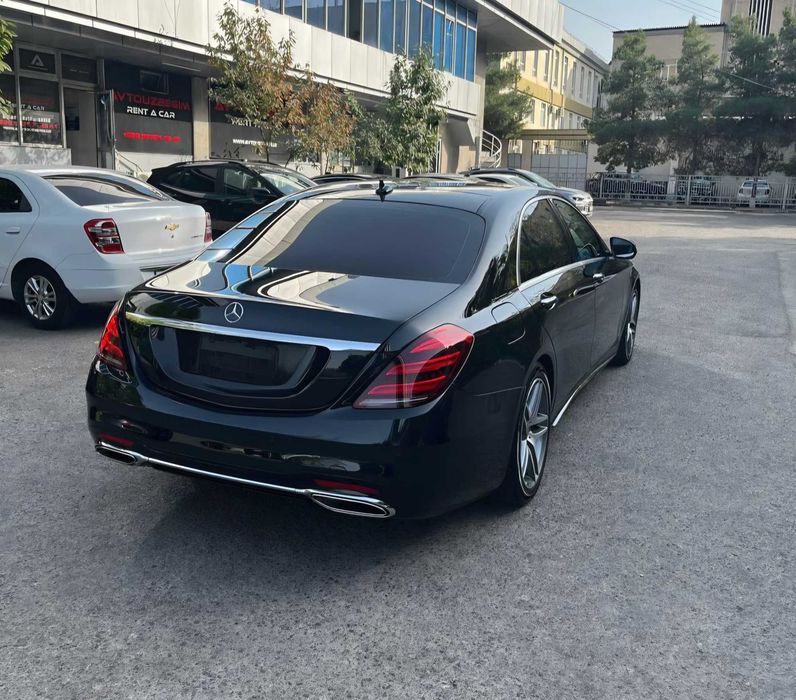 Mercedes Benz W222 S450 4 Matic 3л Тубро / 367 л.с 2018г выпуска!