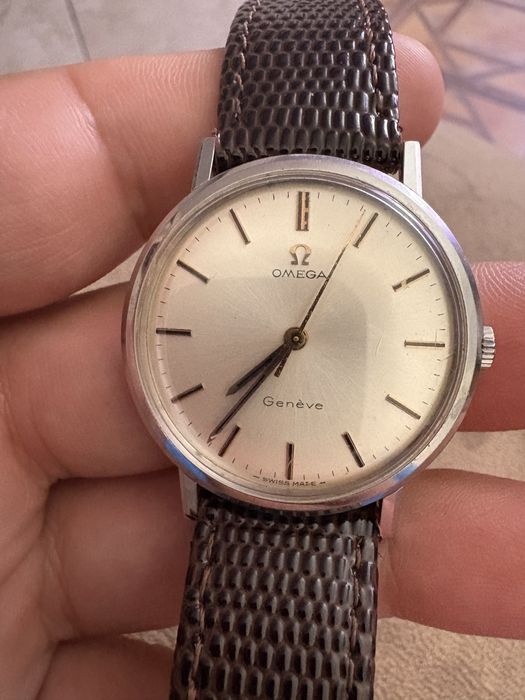Ceas omega de vanzare,33mm fara cheita..mecanism impecabil si curat
