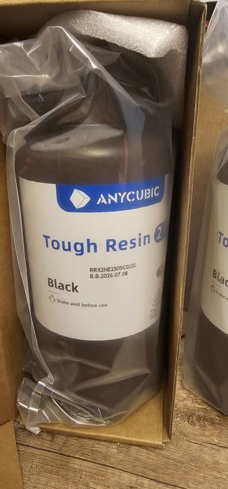 Rășină Anycubic pentru imprimantă 3D – flacon nou, sigilat