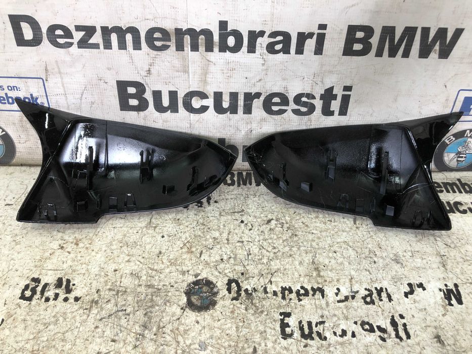 Capace oglinzi Batman negru lucios  NOI BMW F20 F30 F32 F36 X1 E84
