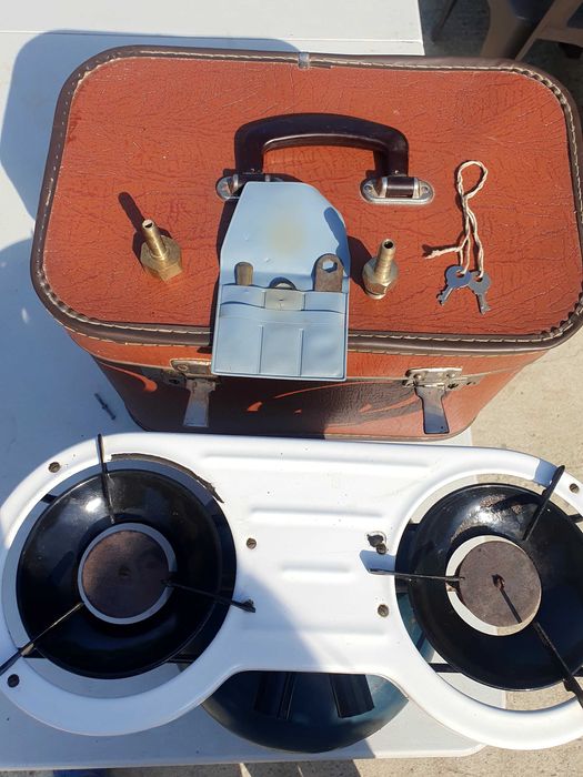 Vand aragaz voiaj, cu doua arzatoare, retro