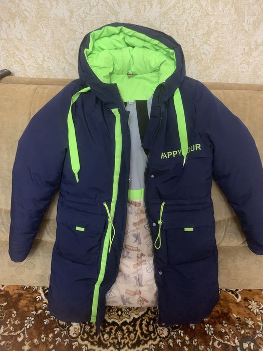 Зимний детский пуховик