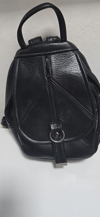 Rucsac piele naturala nou