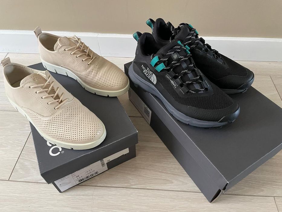 Новая женская обувь от  Ecco и The North Face