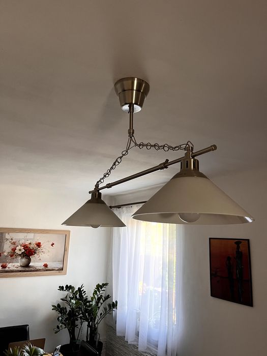 Lustra cu 2 becuri led Ikea