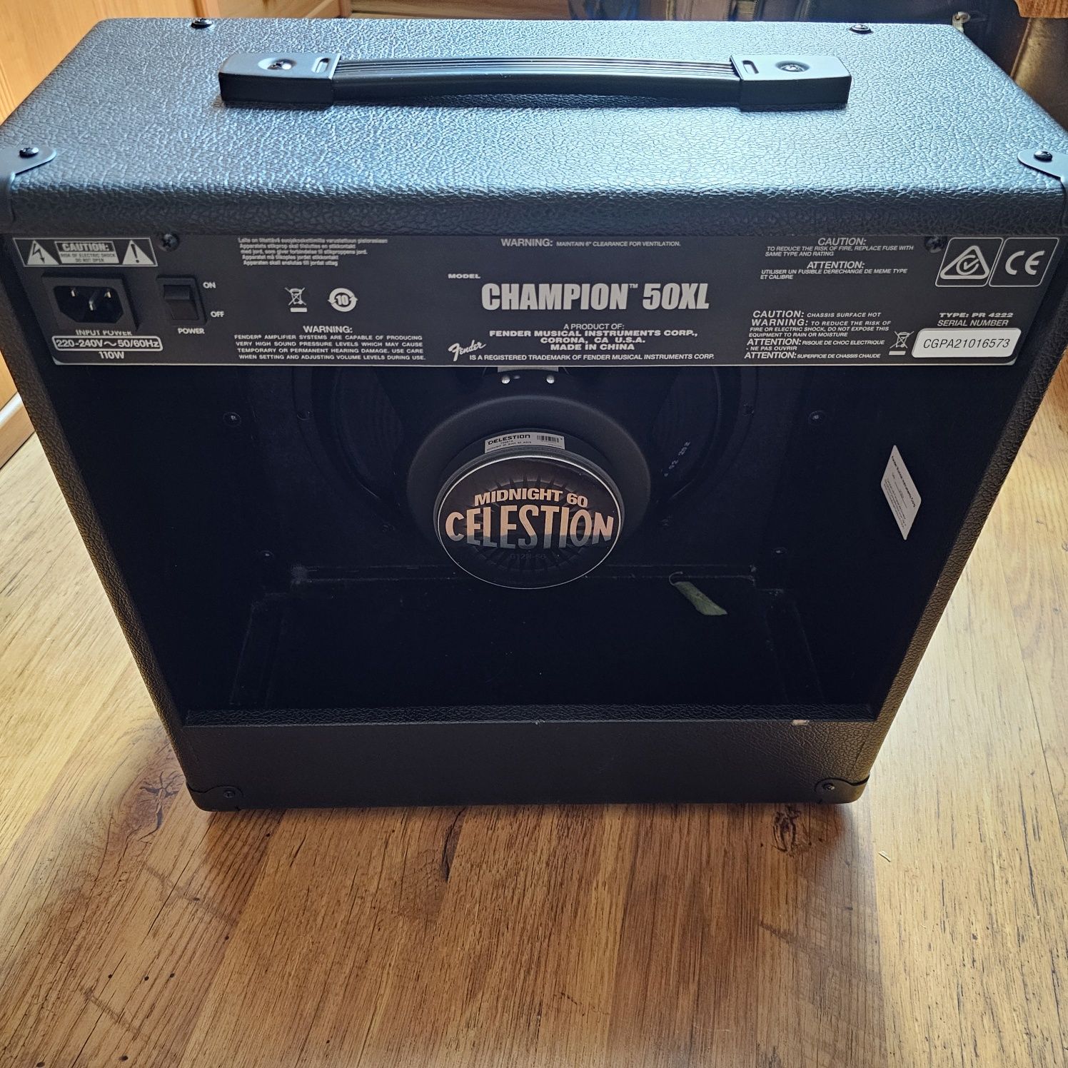 Усилвател Fender champion 50XL 50w комбо за електрическа китара.