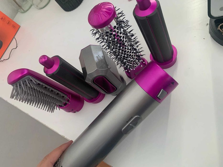 Airwrap сешоар - уред за коса 5в1 с кожена кутия