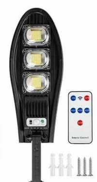 МЕГА ПРОМО 600W Соларна LED/Лед/ Лампа IP65 + стойка за монтаж+диста