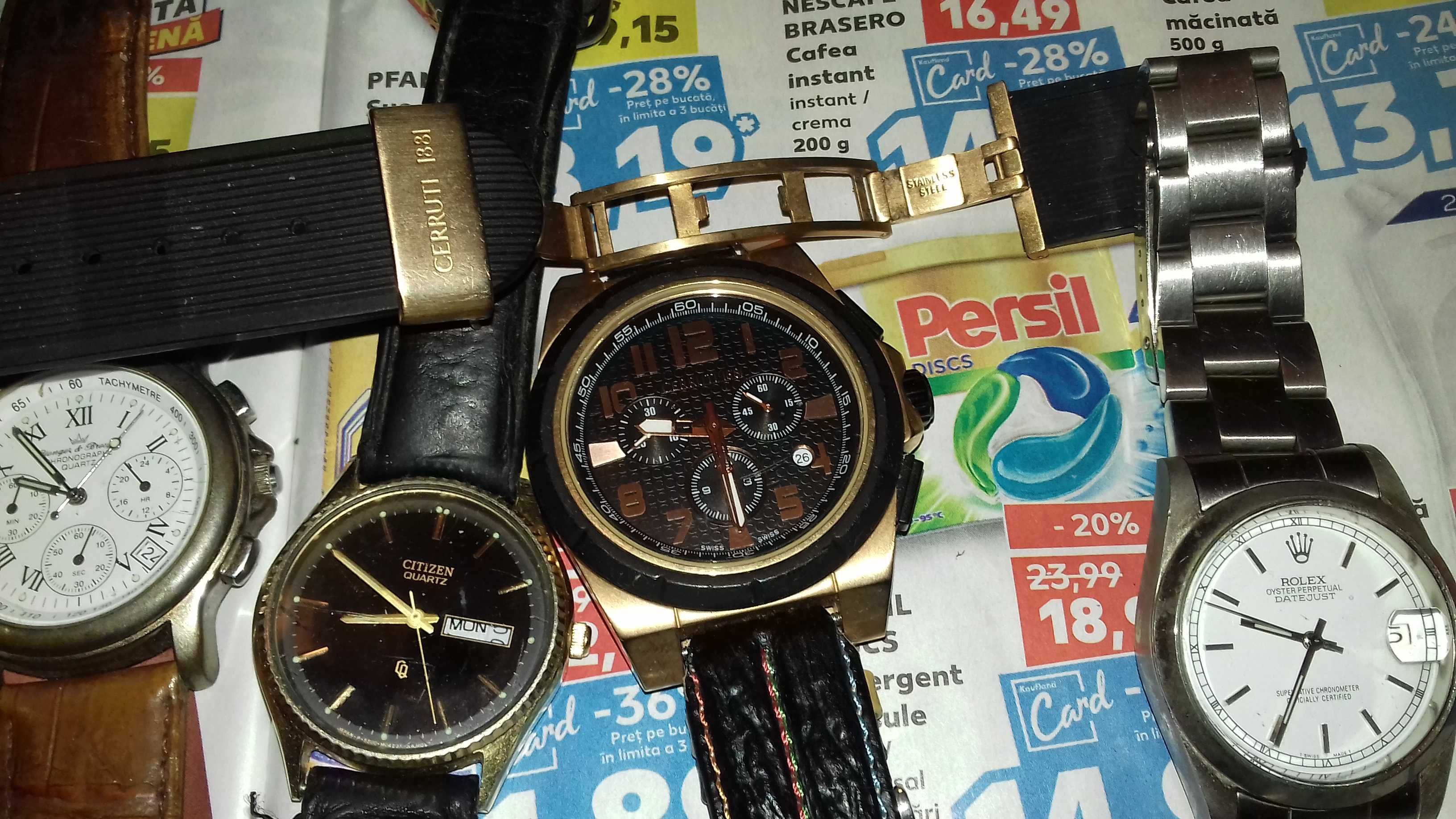 Ceas barbatesc CERRUTI 1881 / , FESTINA , etc
