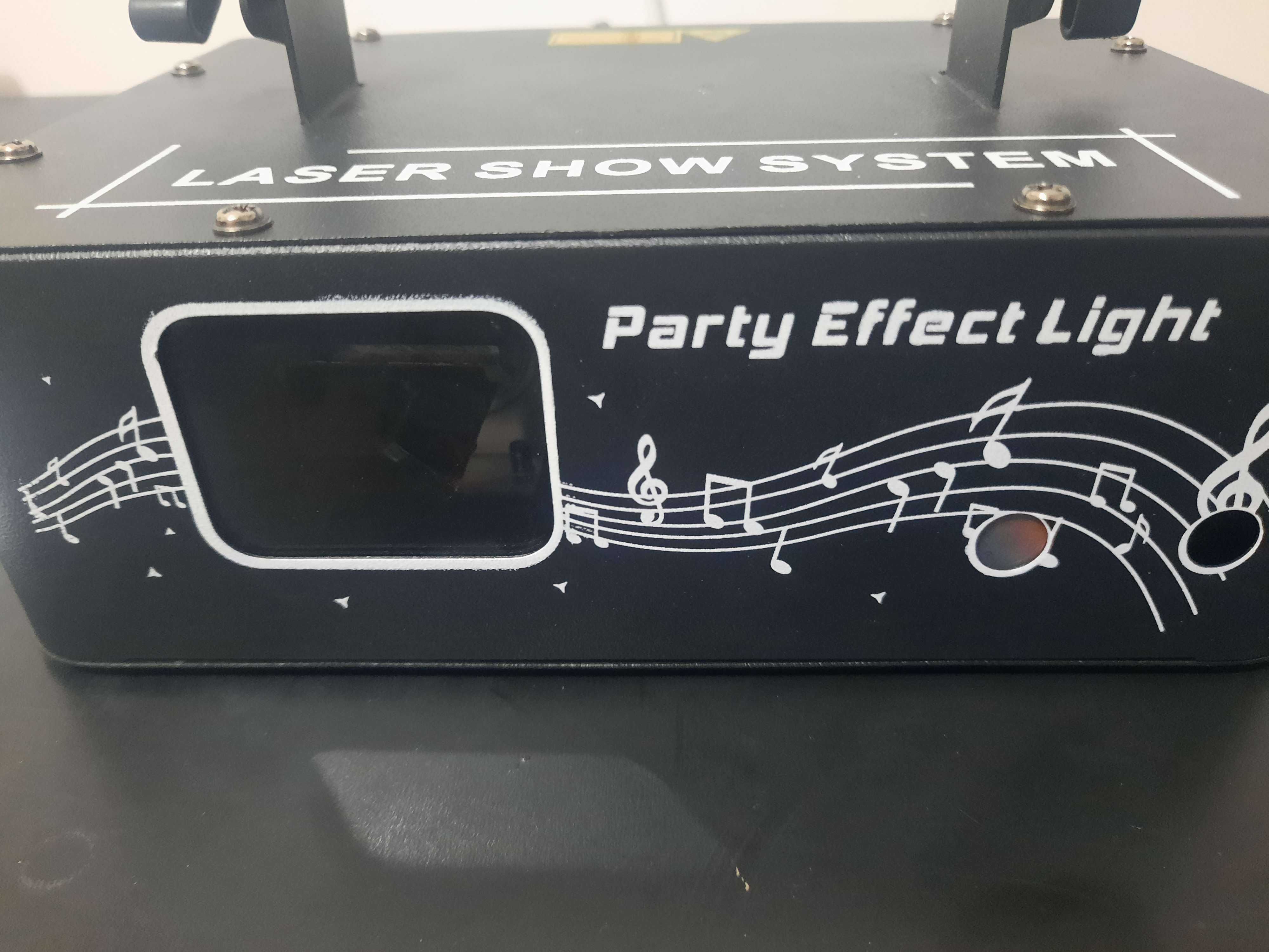 Laser 800mw(0.8W) 2in1, DMX 512 RGB Efecte Lumini DJ moving head NOU!