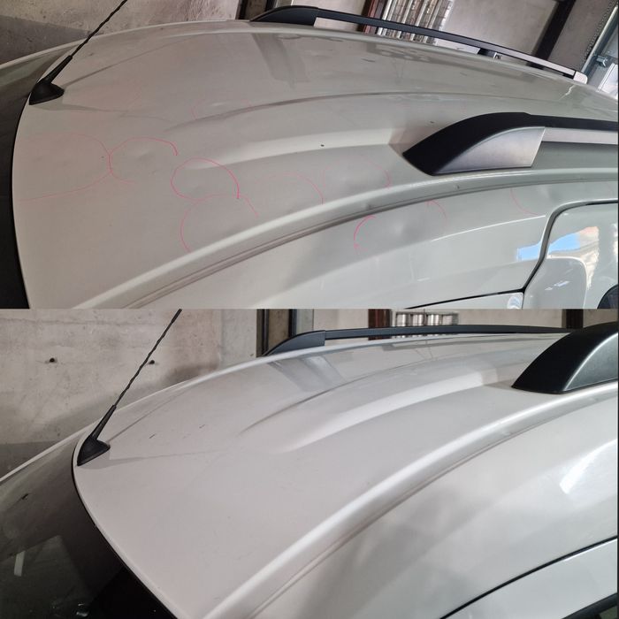 Поправка на вдлъбнатини/градушка без кит и боя