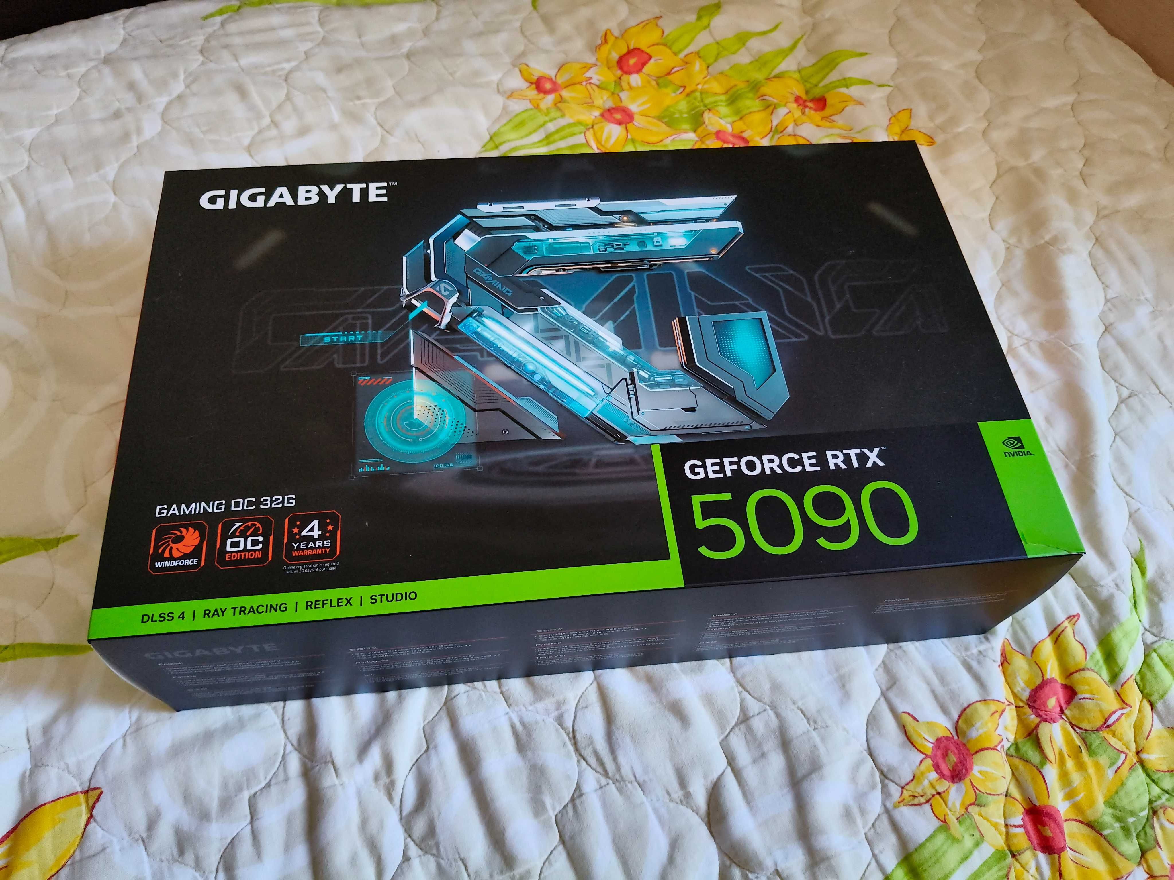 RTX 5090 32gb OC Gigabyte