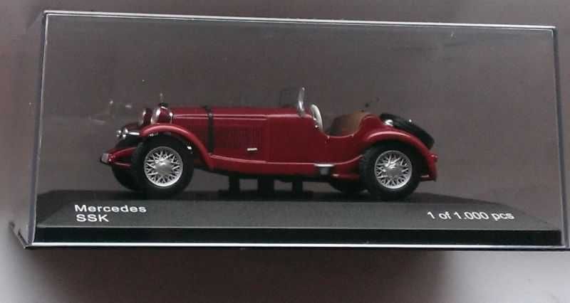 Macheta Mercedes-Benz SSK (W06) 1928 - Whitebox 1/43