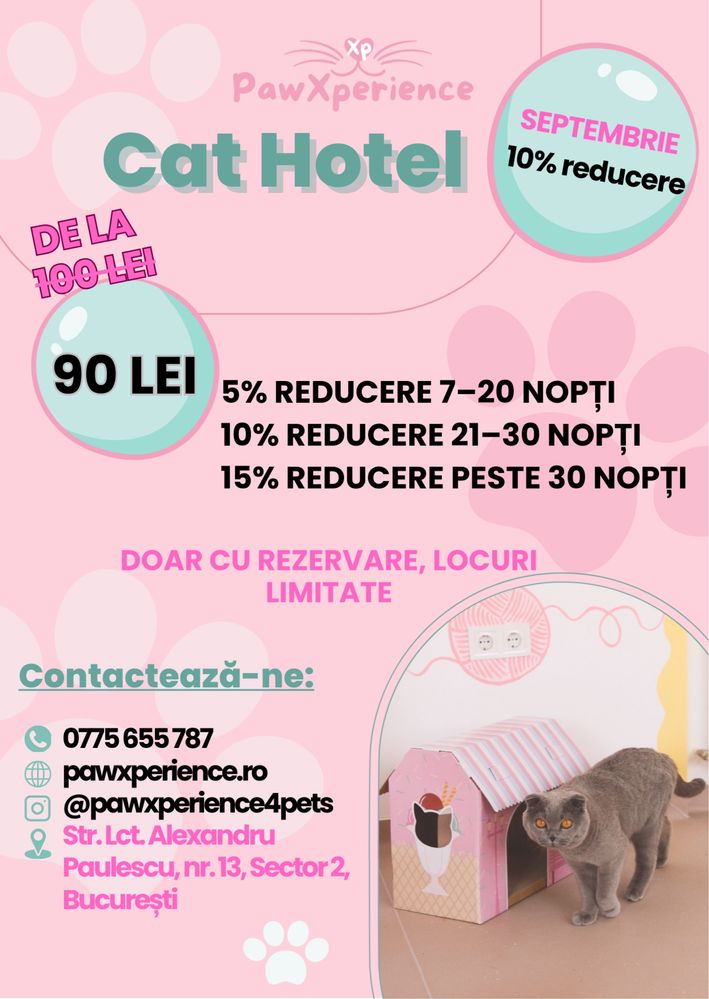 Frizerie canina si hotel de pisici