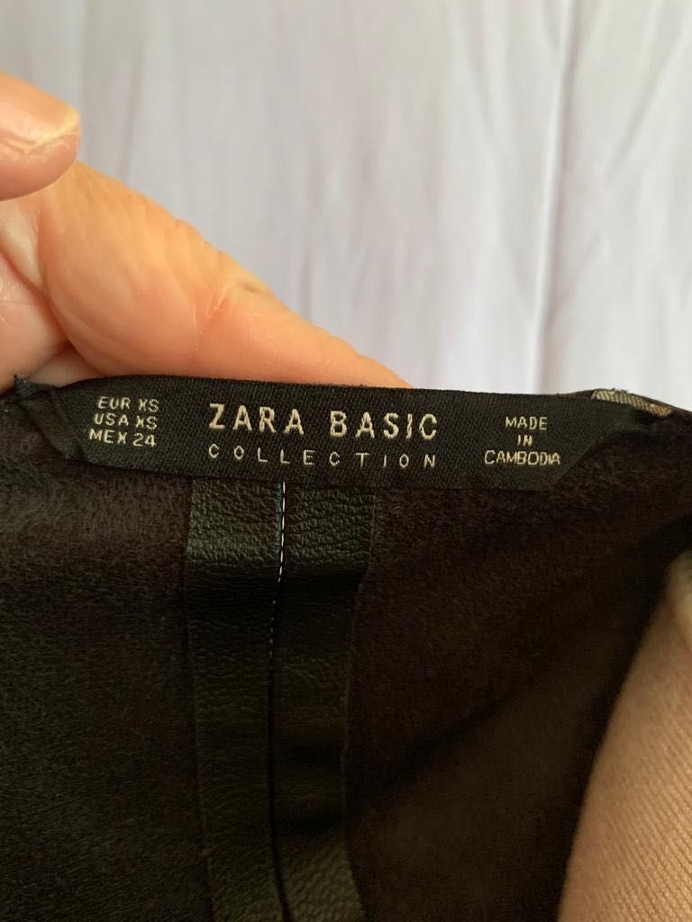 Geaca piele Zara