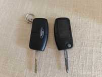 Cheie cu telecomanda si cip FORD cu 3 butoane tip briceag