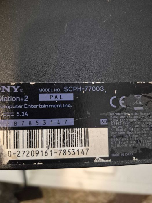 Sony Playstation 2  PS2  cu 2 manete/joystick