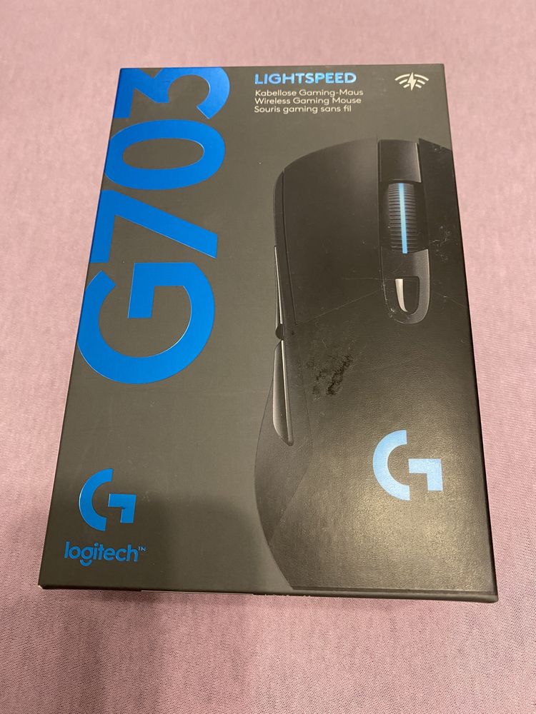 Мышь Logitech G703 Lightspeed, Black, USB