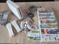 Consola Nintendo Wii 8 jocuri pentru doi utilizatori