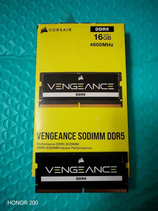 Corsair Vengeance DDR5 16gb 4800mhz sodimm