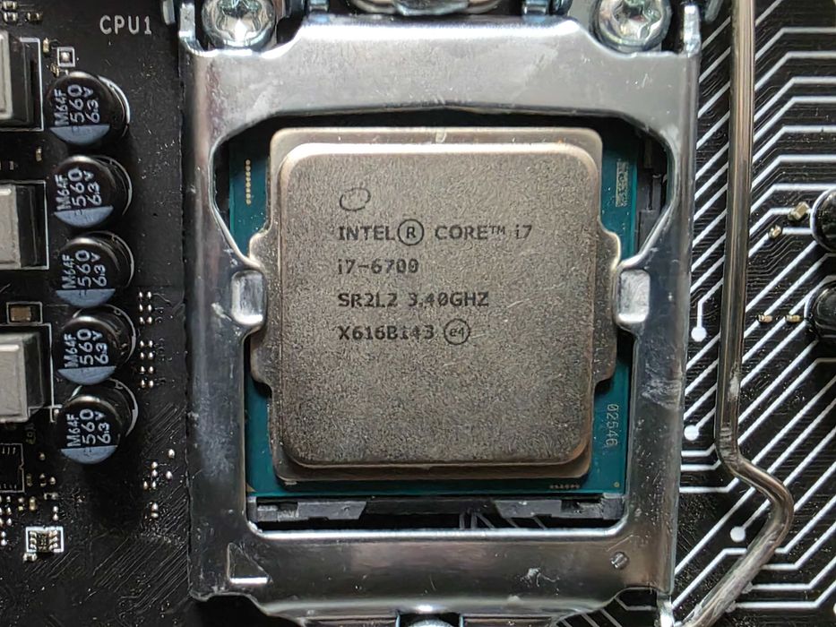 Kit gaming MSI Z170-A Gaming PRO Carbon +intel core i7-6700 4GHz