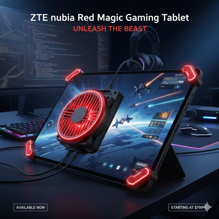 Планшет ZTE Nubia Red Magic Nova с гарантией