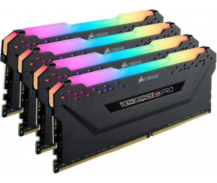 Corsair VENGEANCE RGB PRO 32GB (4x8GB) DDR4 3600MHz Рам памет ГАРАНЦИЯ
