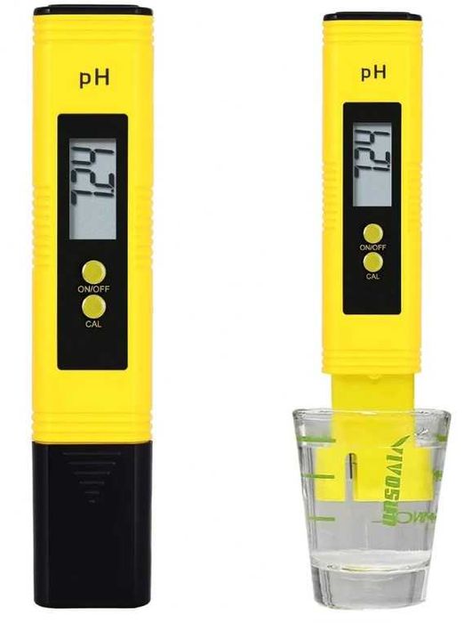 измерване качеството на водата  с  pH метър цифров тестер