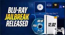 PS4 12.00 vzlom uchun  Blu-ray disk