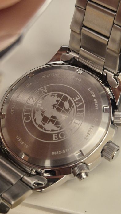 Citizen Eco Drive solar cronograf