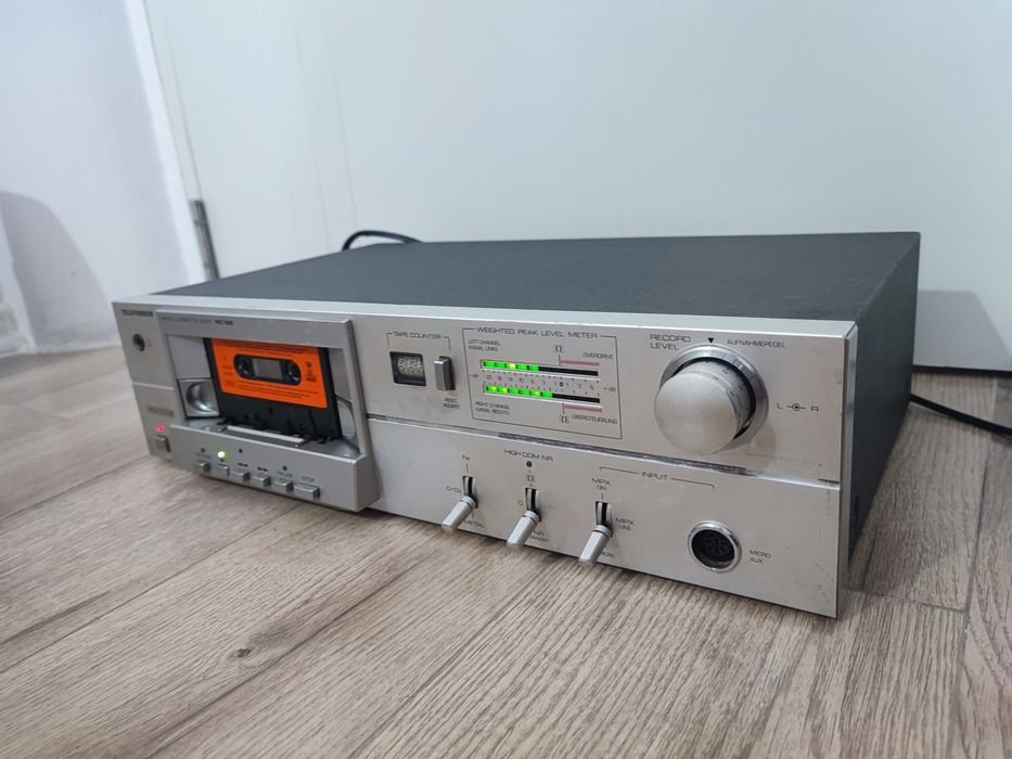 Deck Telefunken RC 100 cassette recorder tape