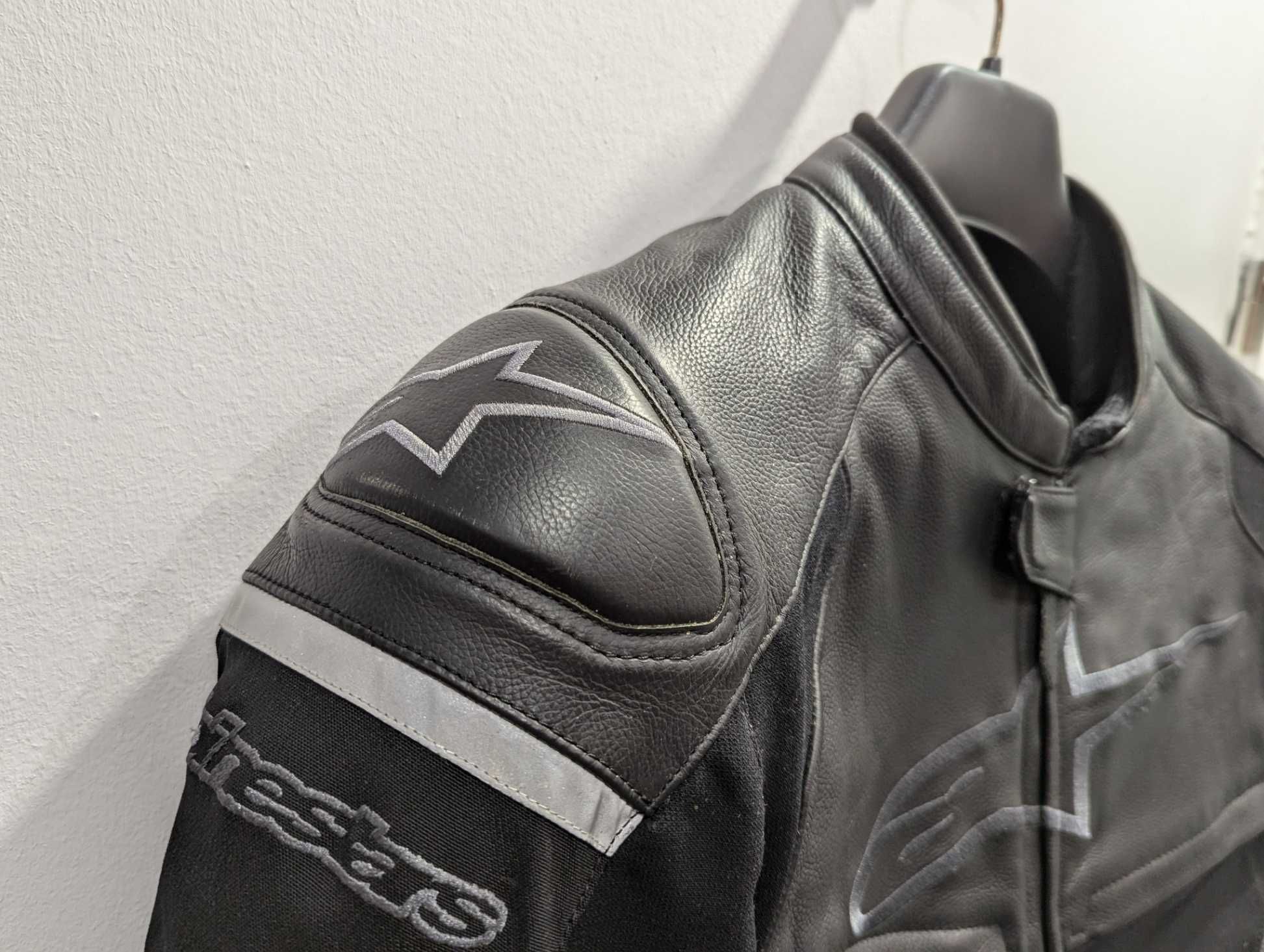Geaca moto piele/textil Vara Alpinestars SP-X, marime 50