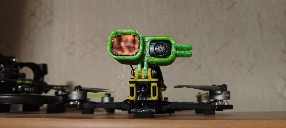 FPV дрон 4 дюйма, аналоговый