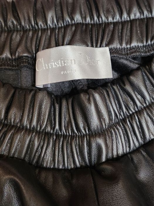 Кожен панталон Dior