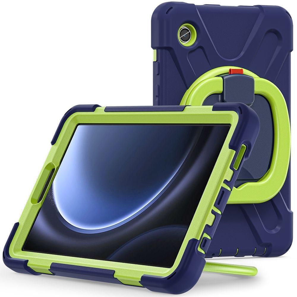 Калъф tech protect x-armor за galaxy tab a9 8.7 x110 / x115 navy lime