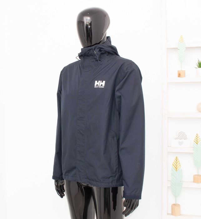 Helly Hansen оригинално мъжко яке синьо с качулка водоустойчиво М