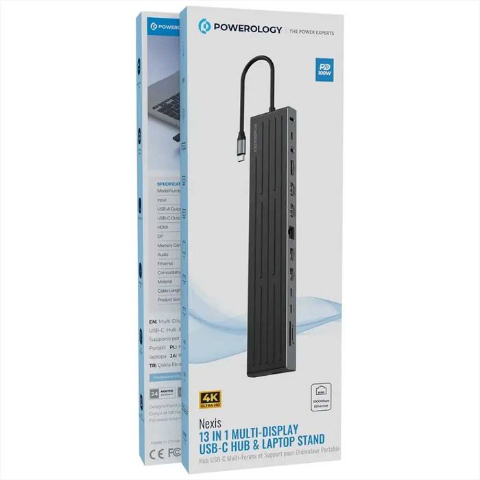 Powerology 13-in-1 — многофункциональная док-станция. Есть доставка