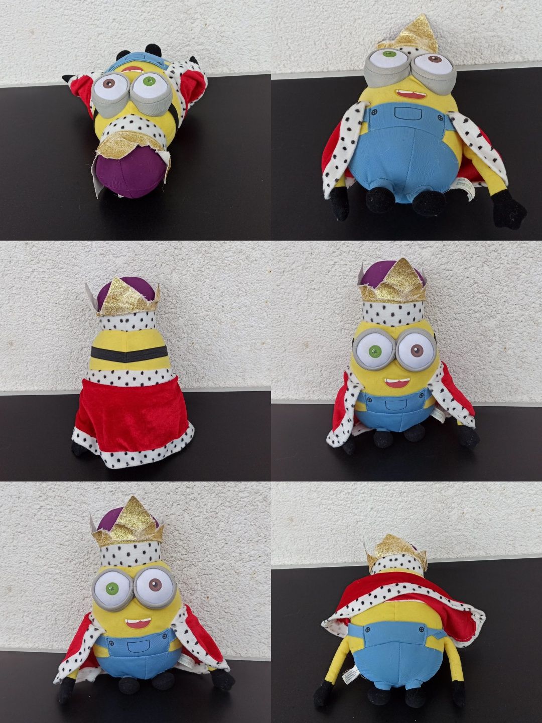 Jucarii plus minioni minions unicorn rege bob dave stuart interactiv