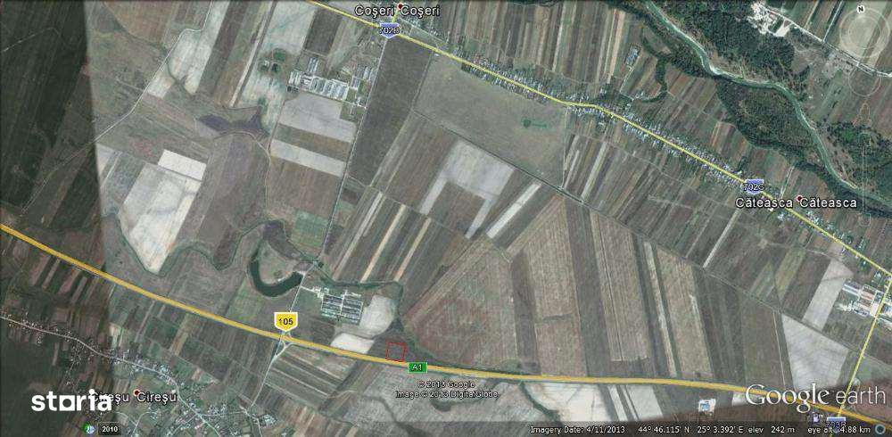 Teren de vanzare pe Autostrada A1 - Km 98_OMV Petrom SA