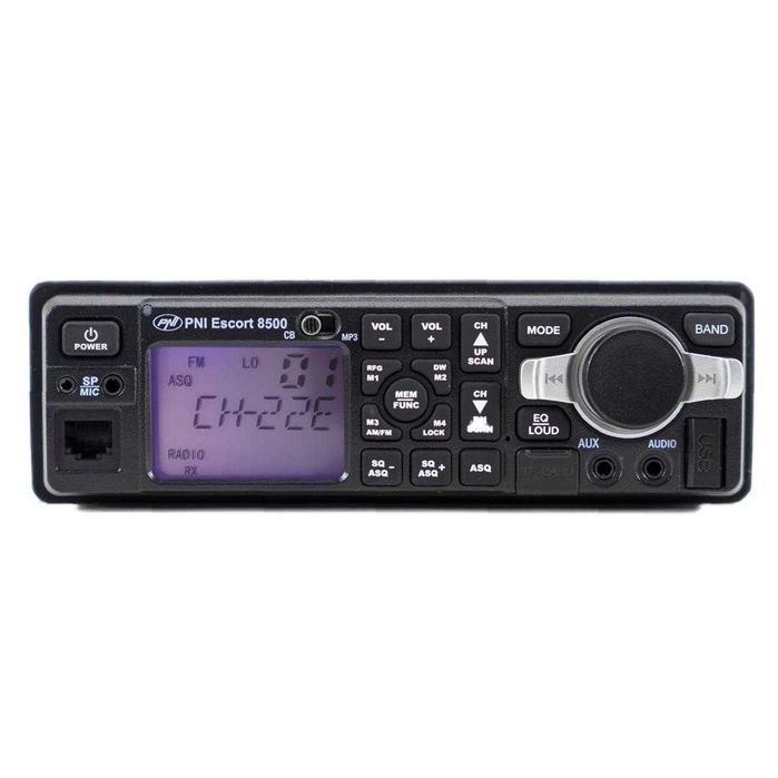 Statie radio CB si MP3 player PNI Escort HP 8500 ASQ 12V 24V 1DIN