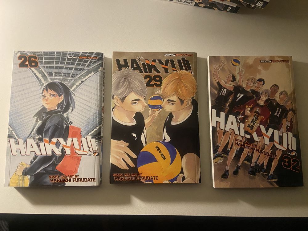 MANGA: Haikyu!! Aproape toate volumele