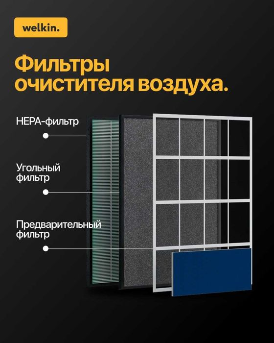 Очиститель воздуха увлажнитель 2в1 профессиональный гарантия доставка