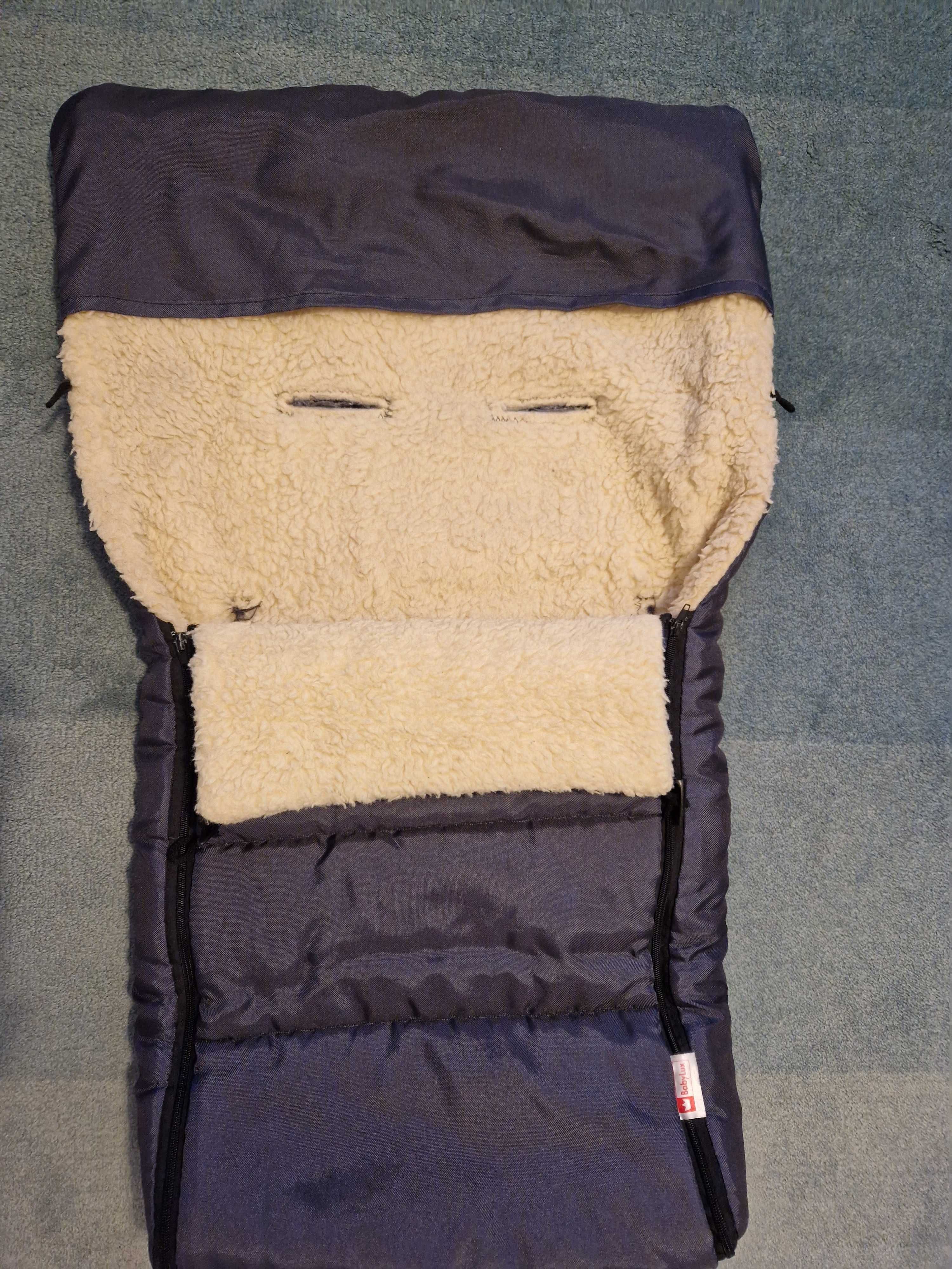 Sac carucior din lana naturala  BabyLux