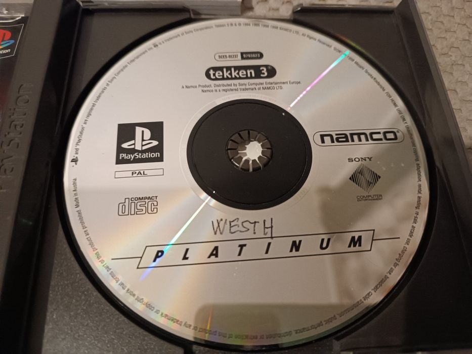 Joc de colecție Tekken 3 ps1 PlayStation 1 psone