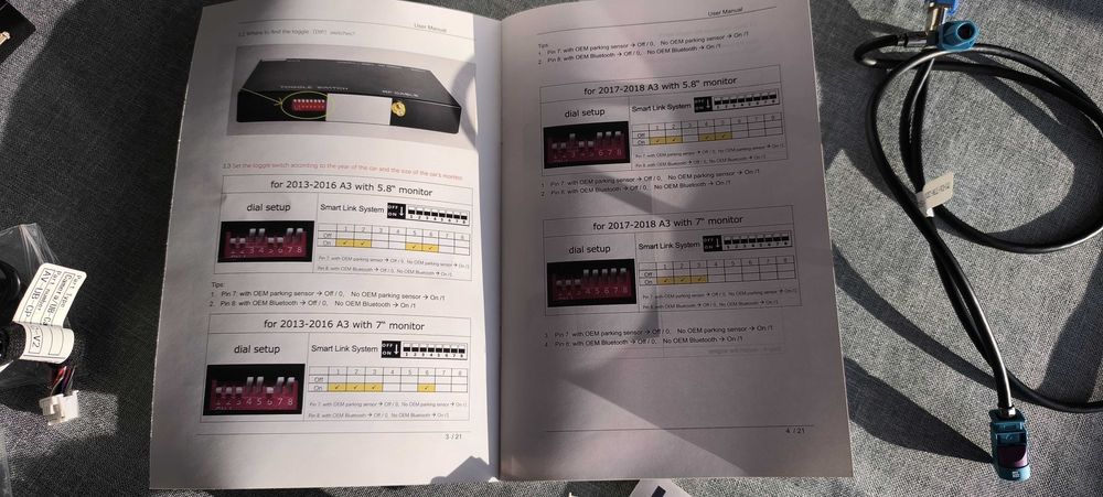 Безжичен \ Wireless CarPlay и Android Auto модул за Audi A4 и A3