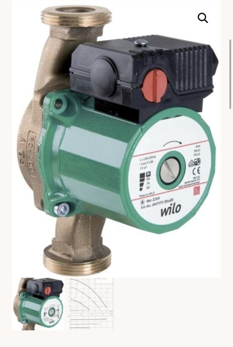 Чисто нова Цирколационна помпа WILO