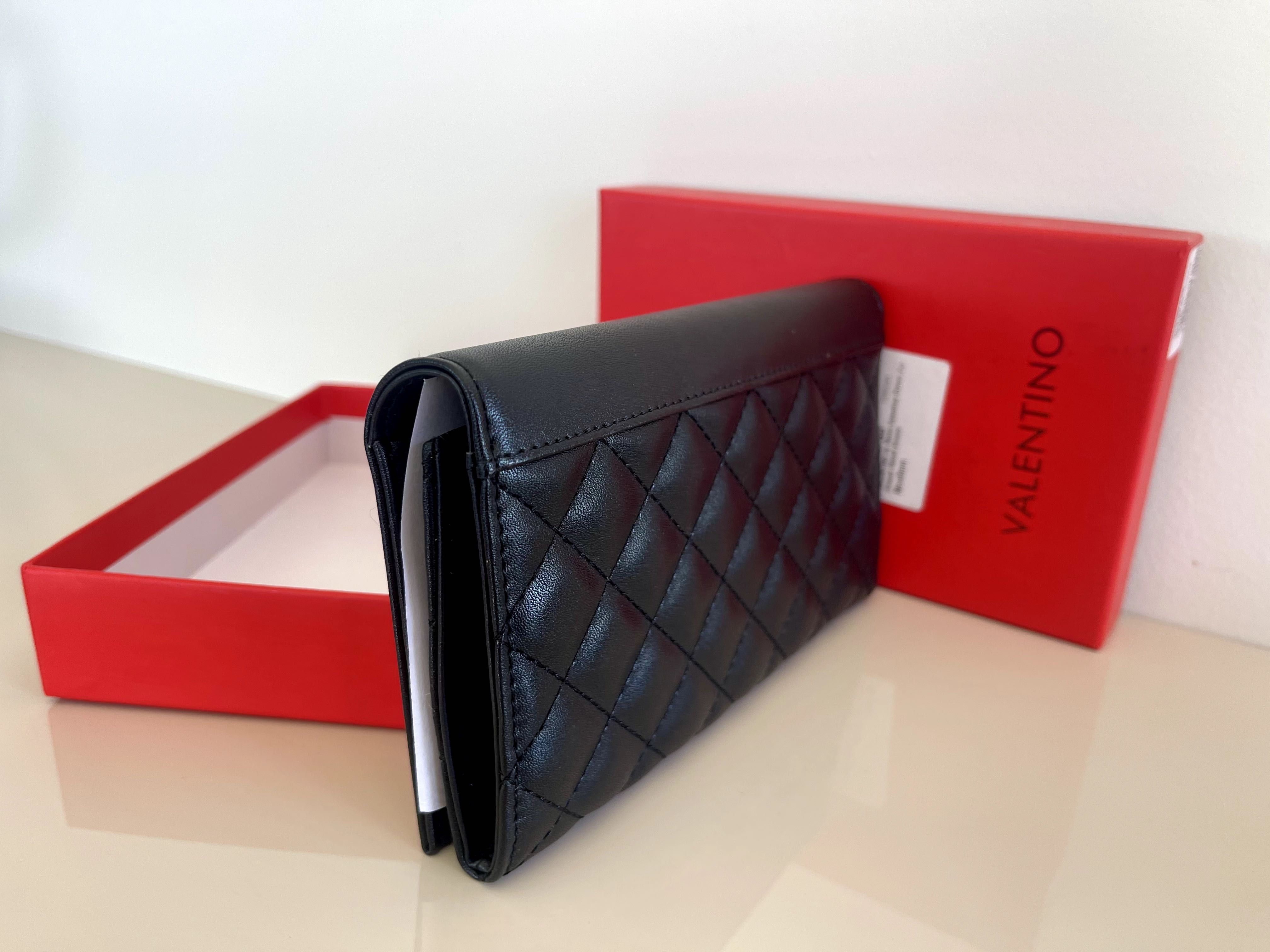 Valentino By Mario Valentino дамско портмоне - Special Ross Черно-НОВО