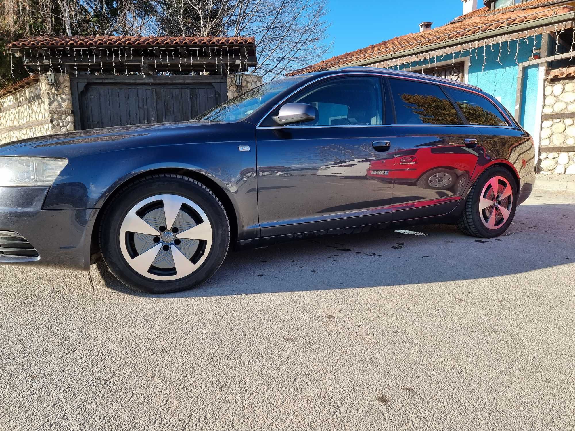 Джанти от Ауди А8 17 5x112 за Audi A4 A5 A6 и зимни гуми 225/55 17