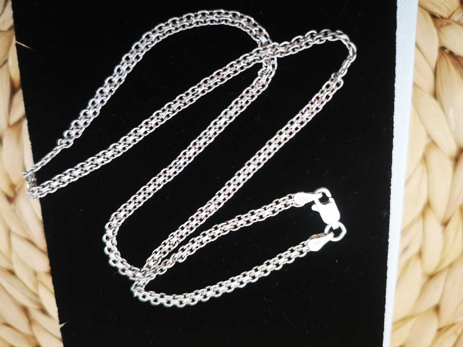 Сребърно колие проба 925,3мм