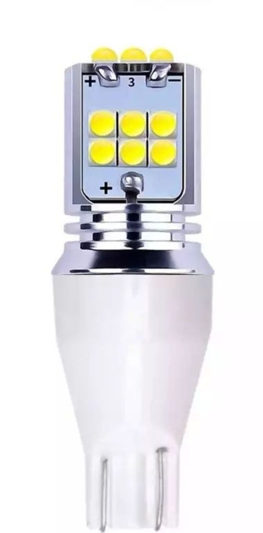 Bec becuri LED alb leduri led-uri albe W16W T15